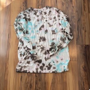 Tye Dye long sleeve PINK shirt!